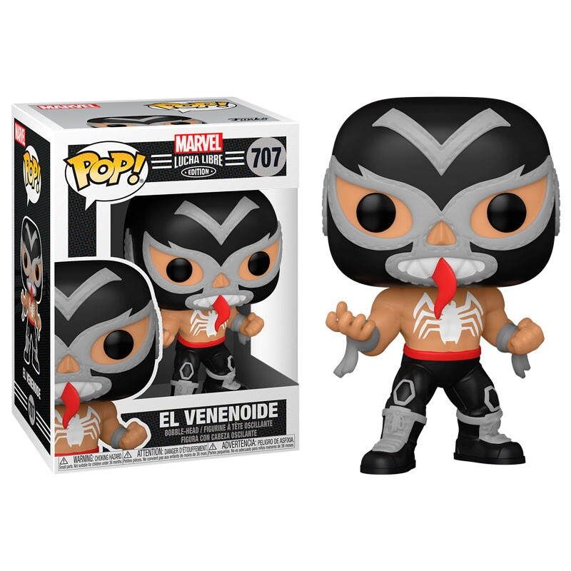 Funko pop! marvel lucha libre - venom (el venenoide)