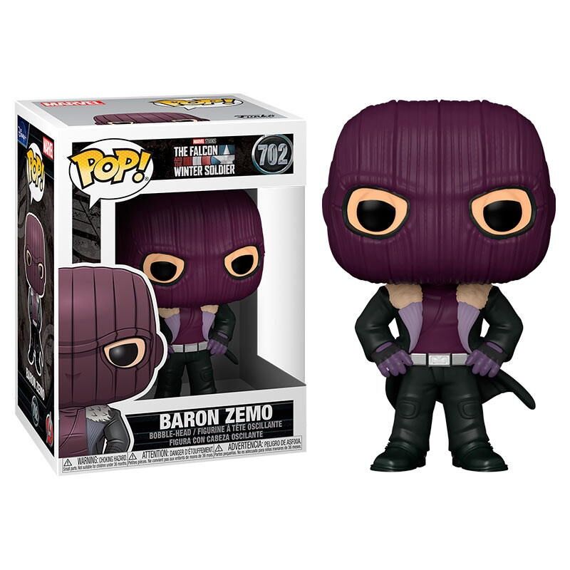 Funko pop! falcon & soldado de invierno - baron zemo