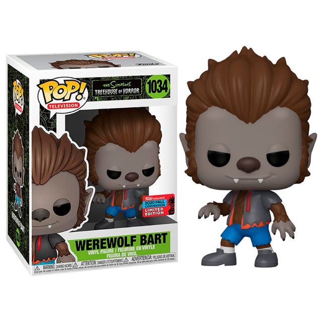 Figura Funko Pop The Simpsons Werewolf Bart Exclusive Hover Image