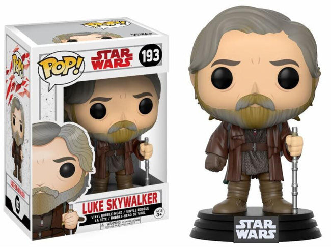 FK14745 Star Wars Episode 8 The last Jedi Pop! Bobble Figura Luke Skywalker Hover Image