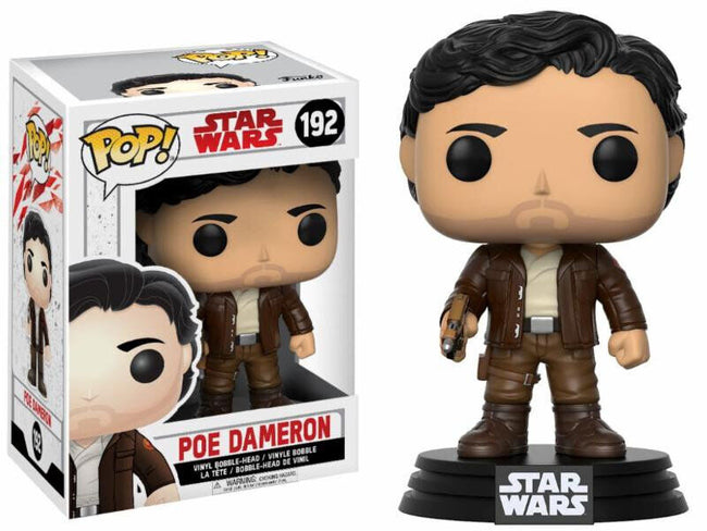 Star Wars Episode 8 The last Jedi Pop! Bobble - Poe Dameron Hover Image