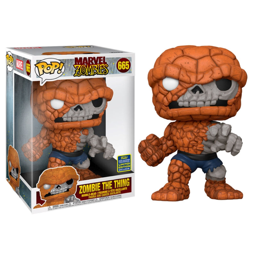 Figura Funko Pop Marvel (Zombies) Zombie The Thing 25 Cm [20