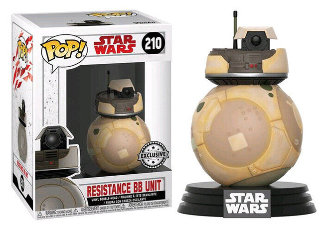 Funko pop! star wars: the last jedi - resistance bb unit- exclusivo Hover Image
