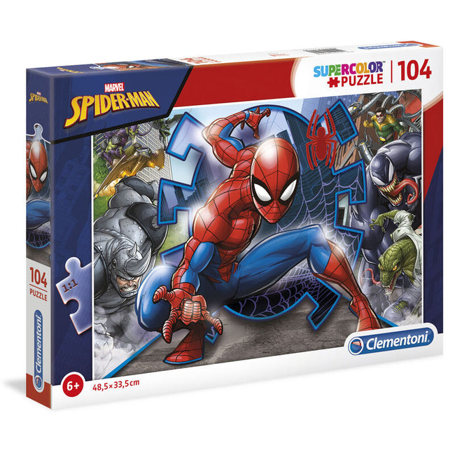 Puzzle Spiderman Marvel 104Pzs Hover Image