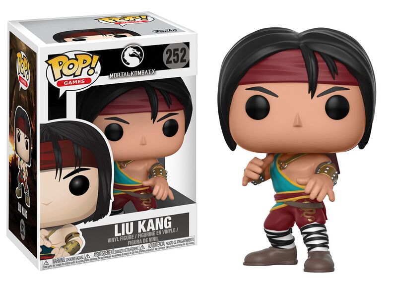Funko pop! mortal kombat - liu kang