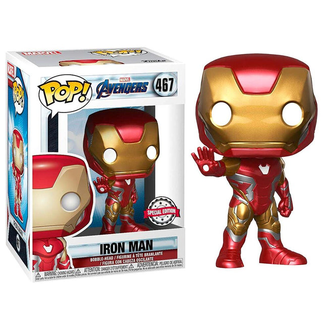 Figura Funko Pop Marvel Avengers Endgame Iron Man Exclusive Hover Image