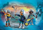Playmobil - set 3 caballeros de novelmore
