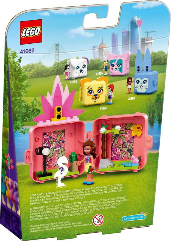 41662 cubo-flamenco de olivia lego friends