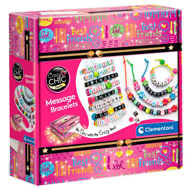 Set Creacion Pulseras Con Mensaje Crazy Chic Hover Image