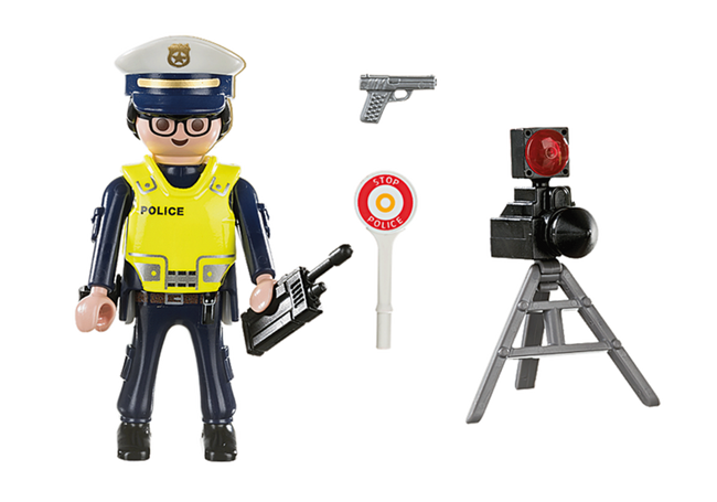 Playmobil - policía con radar Main Image