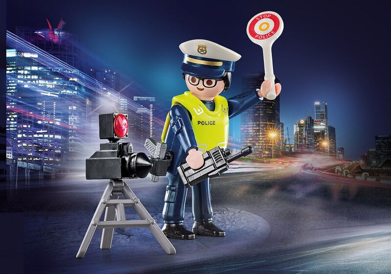 Playmobil - policía con radar