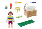 Playmobil 70301 nia con lavabo