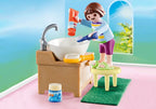 Playmobil 70301 nia con lavabo