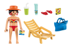 Playmobil - turista con hamaca
