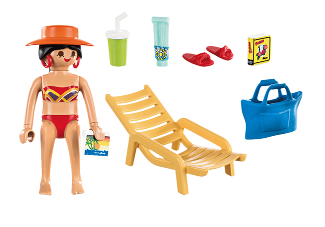 Playmobil - turista con hamaca Main Image