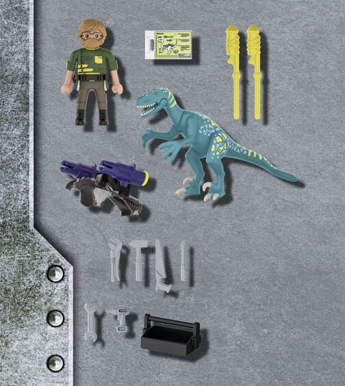 Playmobil  70629 uncle rob: battle armament