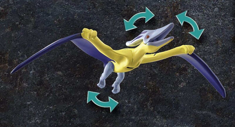 Playmobil  70628 pteranodon: ataque desde el aire