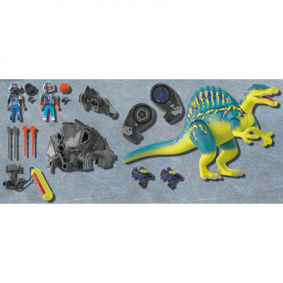 Playmobil  70625 spinosaurus: dual defense power