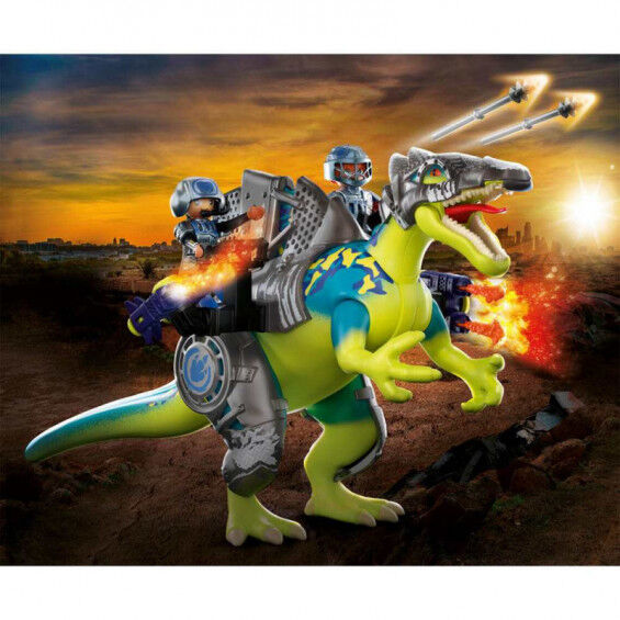 Playmobil  70625 spinosaurus: dual defense power