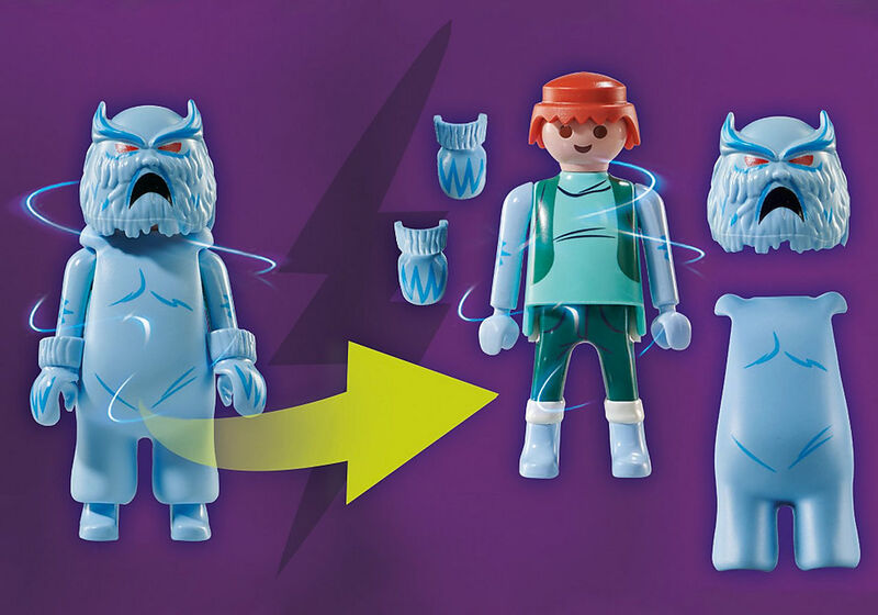 Playmobil 70706 scooby-doo! aventura con hombre de las nieves