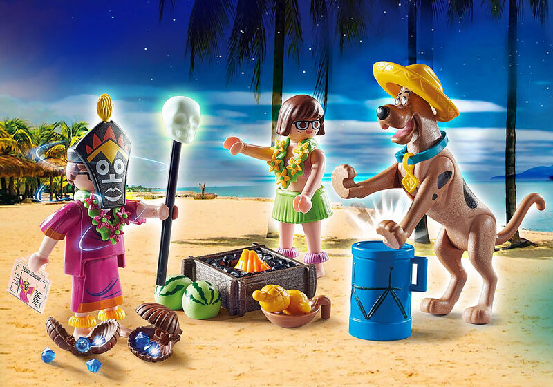 Playmobil  70707 scooby-doo! adventure with witch doctor