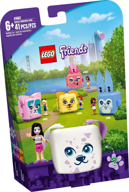 41663 cubo-dálmata de emma lego friends