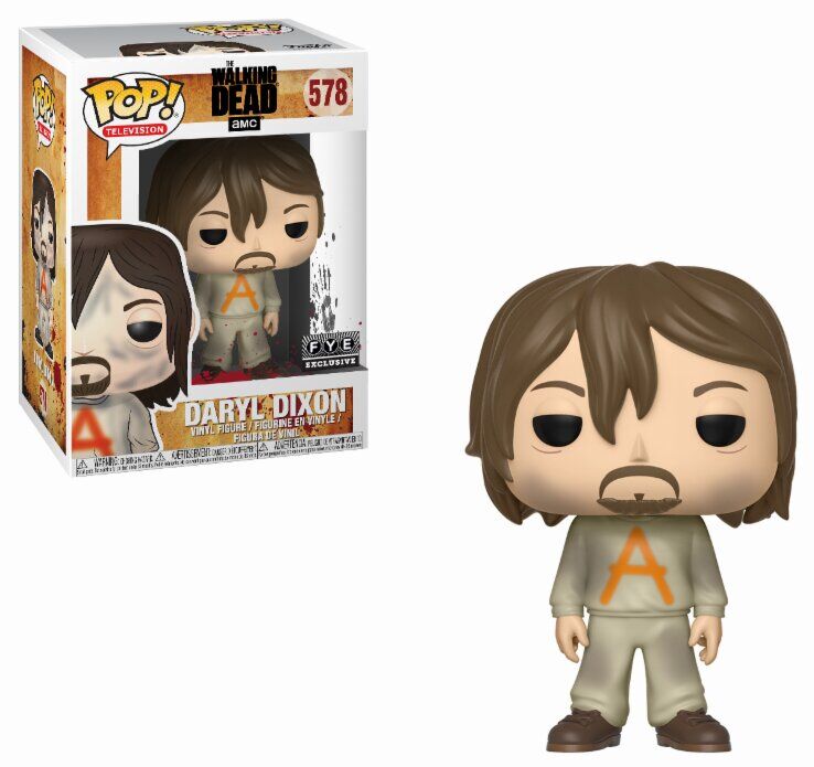 FK25254 The Walking Dead Pop! TV - Figura Daryl (Traje Prisión) - Exclusivo