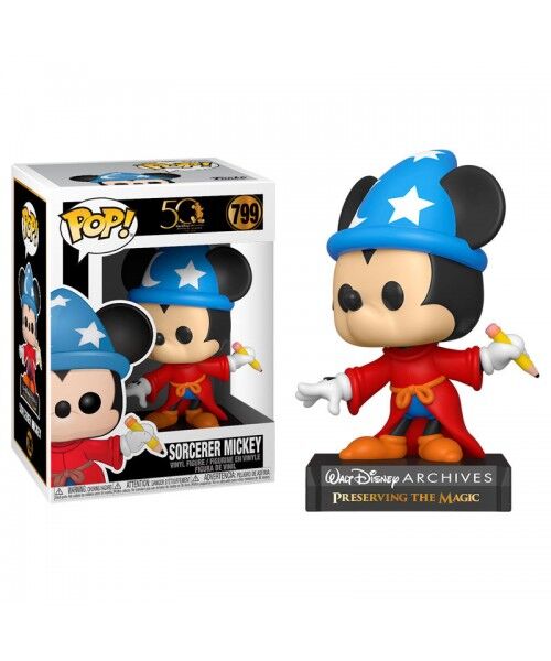 Funko pop! disney archives 50th - sorcerer mickey