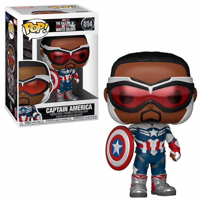 FUNKO POP! The Falcon and the Winter Soldier - Captain America Hover Image