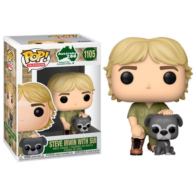 Funko pop! the crocodile hunter - steve irwin with sui Hover Image