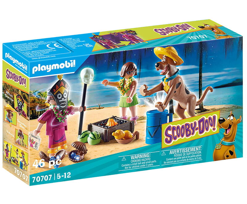 Playmobil  70707 scooby-doo! adventure with witch doctor