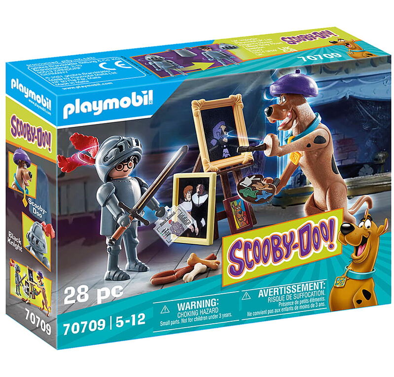 Playmobil - scooby-doo!: aventura con caballero negro