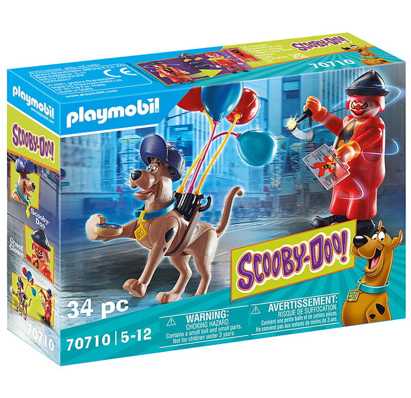 Playmobil 70710 scooby-doo! aventura con payaso fantasma