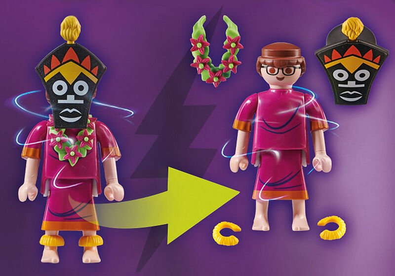 Playmobil  70707 scooby-doo! adventure with witch doctor