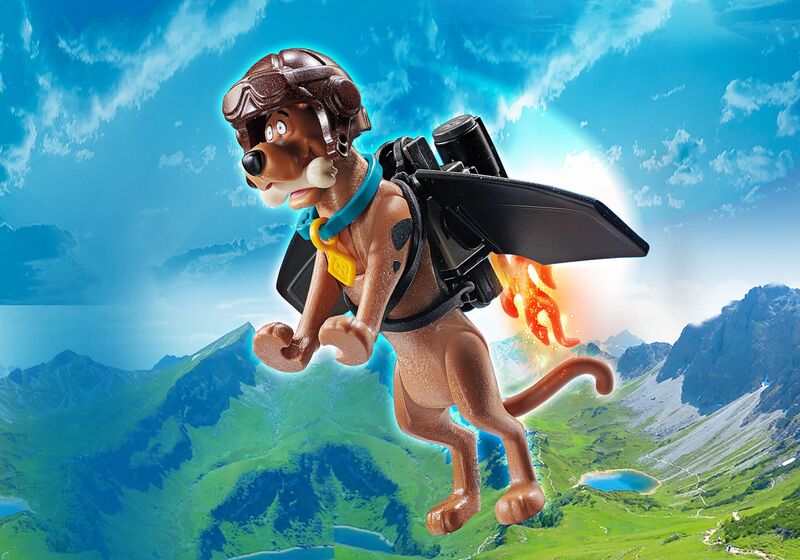 Playmobil  70711 scooby-doo! collectible pilot figure