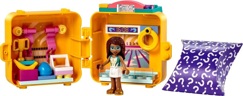 41671 cubo de nadadora de andrea lego  friends