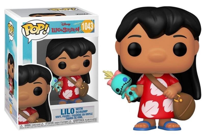 Funko pop! lilo & stitch - lilo con scrump