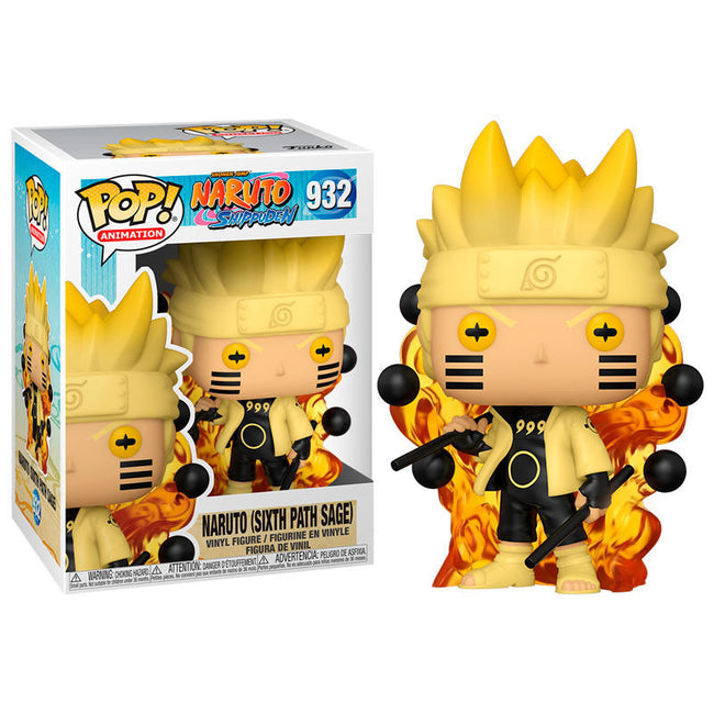 FUNKO POP! Naruto: Shippuden - Naruto (Sabio de los Seis Caminos) Hover Image