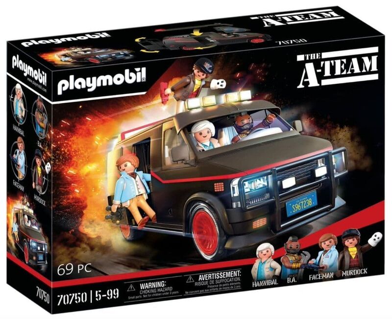Playmobil furgón del equipo a - exclusivo