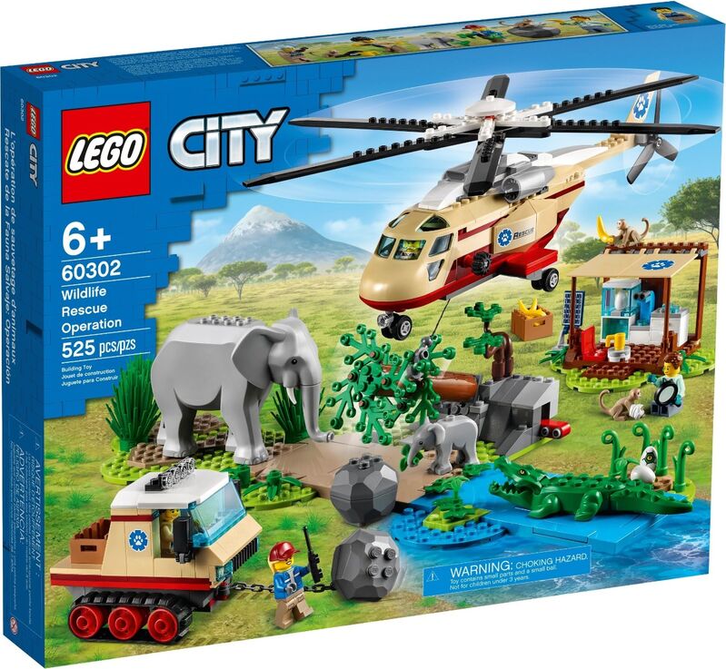 60302 wildlife rescue operation lego  city