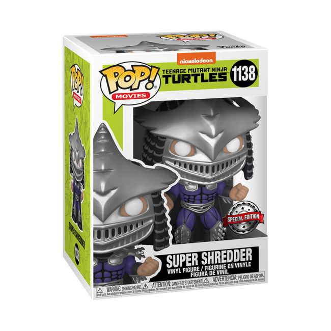 Funko pop! tortugas ninjas - super shredder (metálico) exclusivo playmycenter Main Image