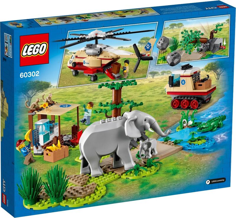 60302 wildlife rescue operation lego  city