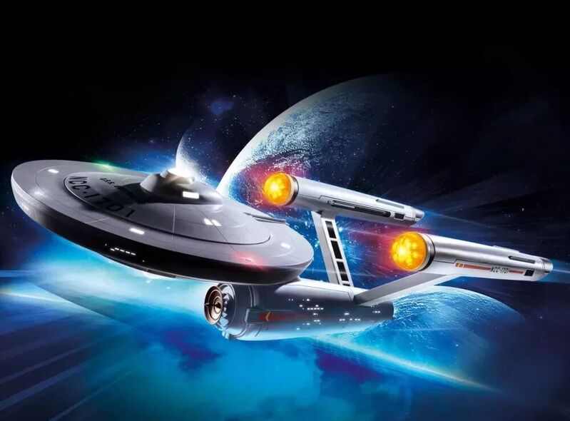 Playmobil - star trek: uss enterprise ncc-1701 exclusivo