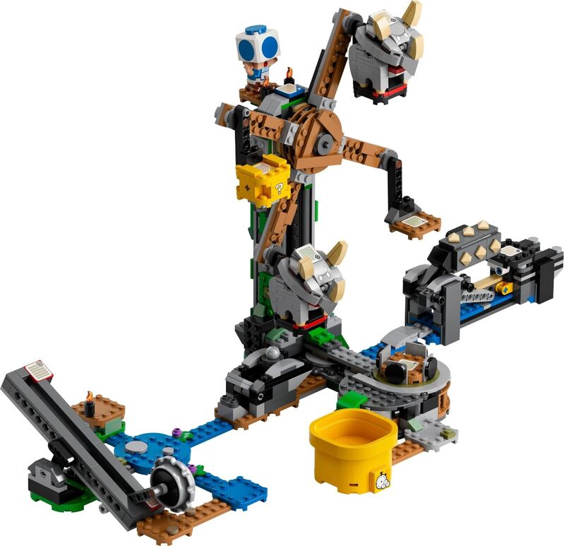 Lego super mario - set de expansión: derribo de los reznors