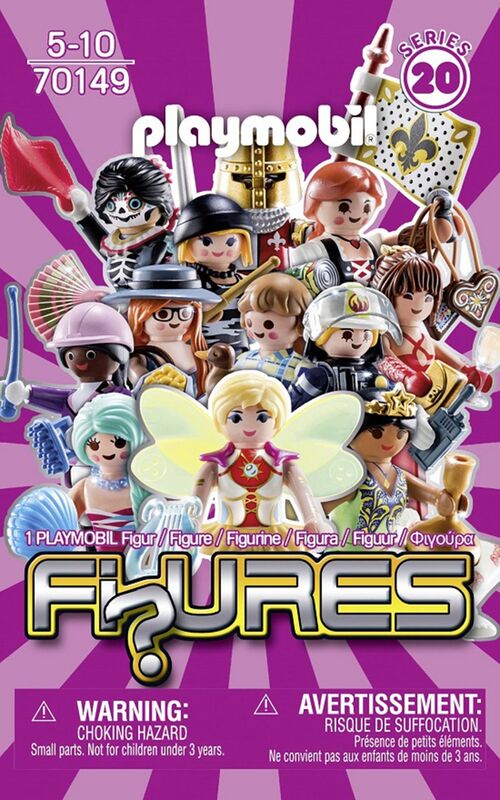 Hada con arpa - playmobil 70149-1 sobre sorpresa serie 20 nias