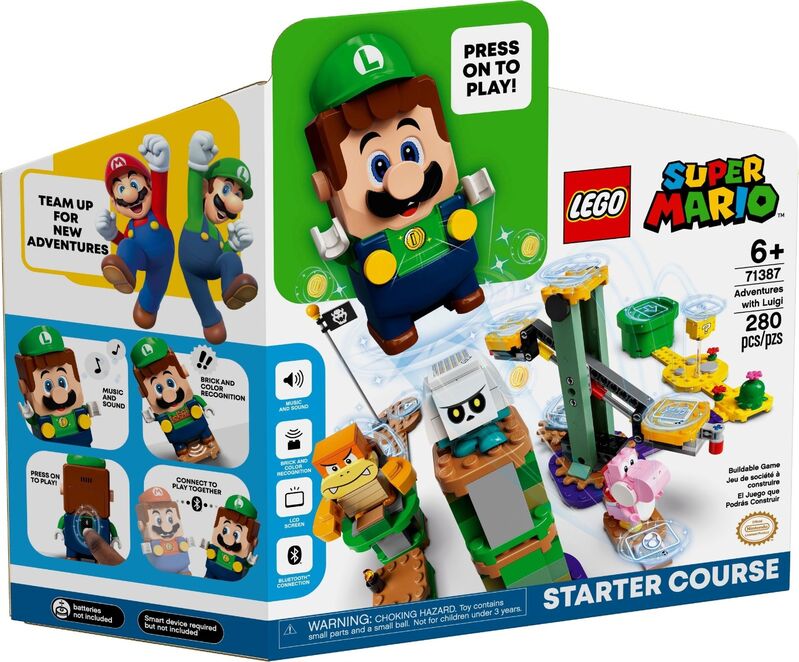 Lego super mario - pack inicial: aventuras con luigi