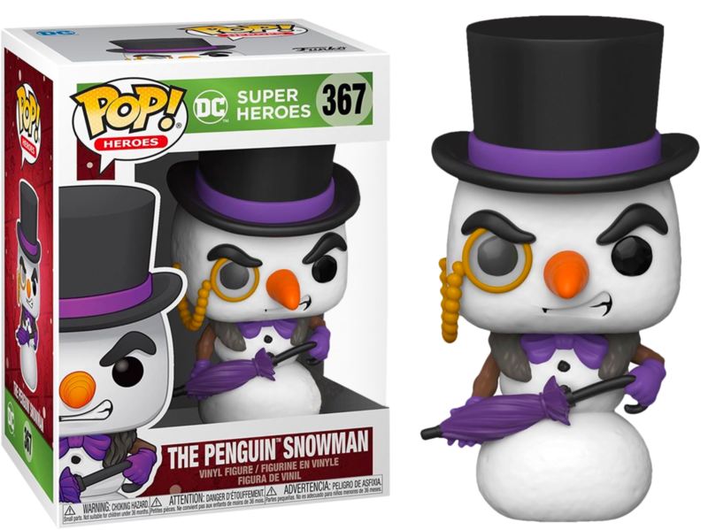 Funko pop! dc holiday - el pingino hombre de nieve exclusivo
