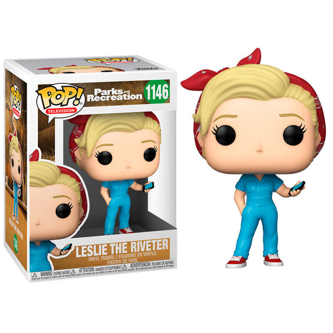 FUNKO POP! Parks and Recreation - Leslie the Riveter Hover Image