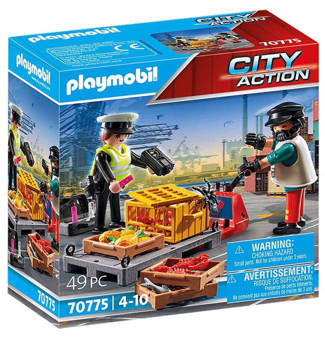 Playmobil 70775 control aduanero Hover Image