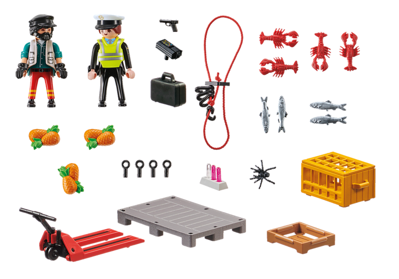 Playmobil 70775 control aduanero